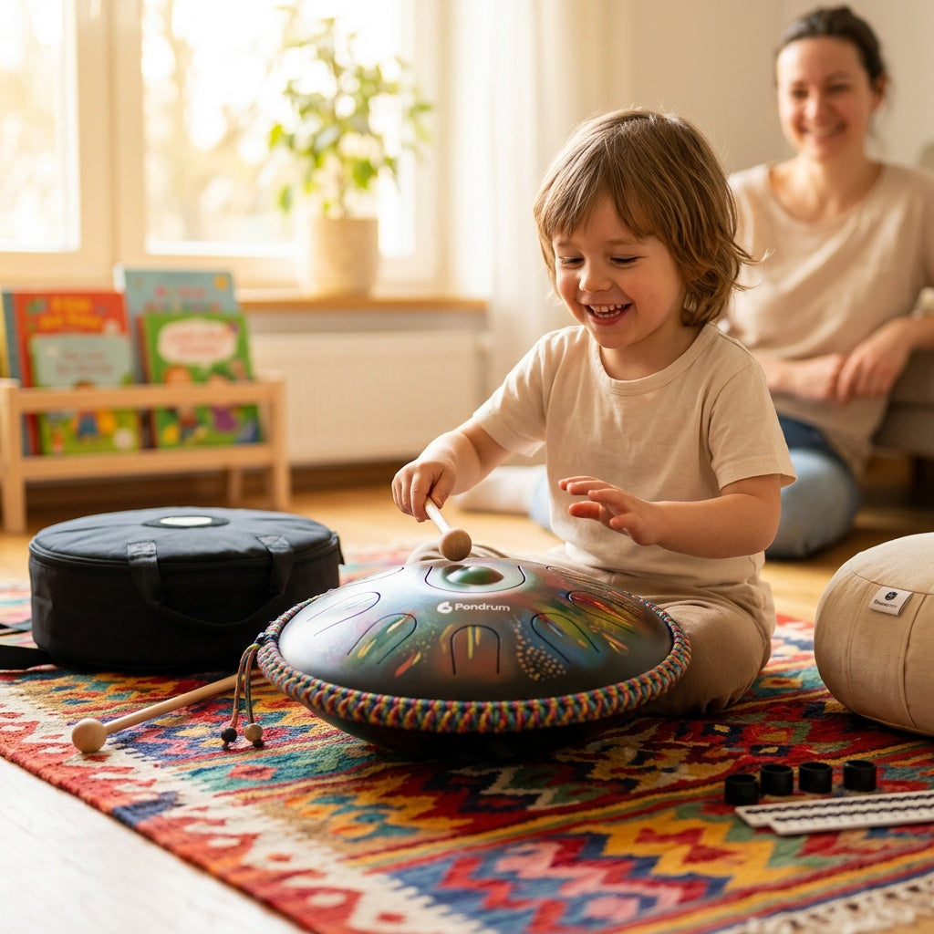 Pandrum Entspannungs Starter Set – Handpan Hybrid Edition